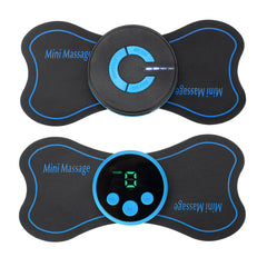 Mini Electric Neck Massager for Whole Body Pain Relief - USB/Battery Powered Cervical Massage Device