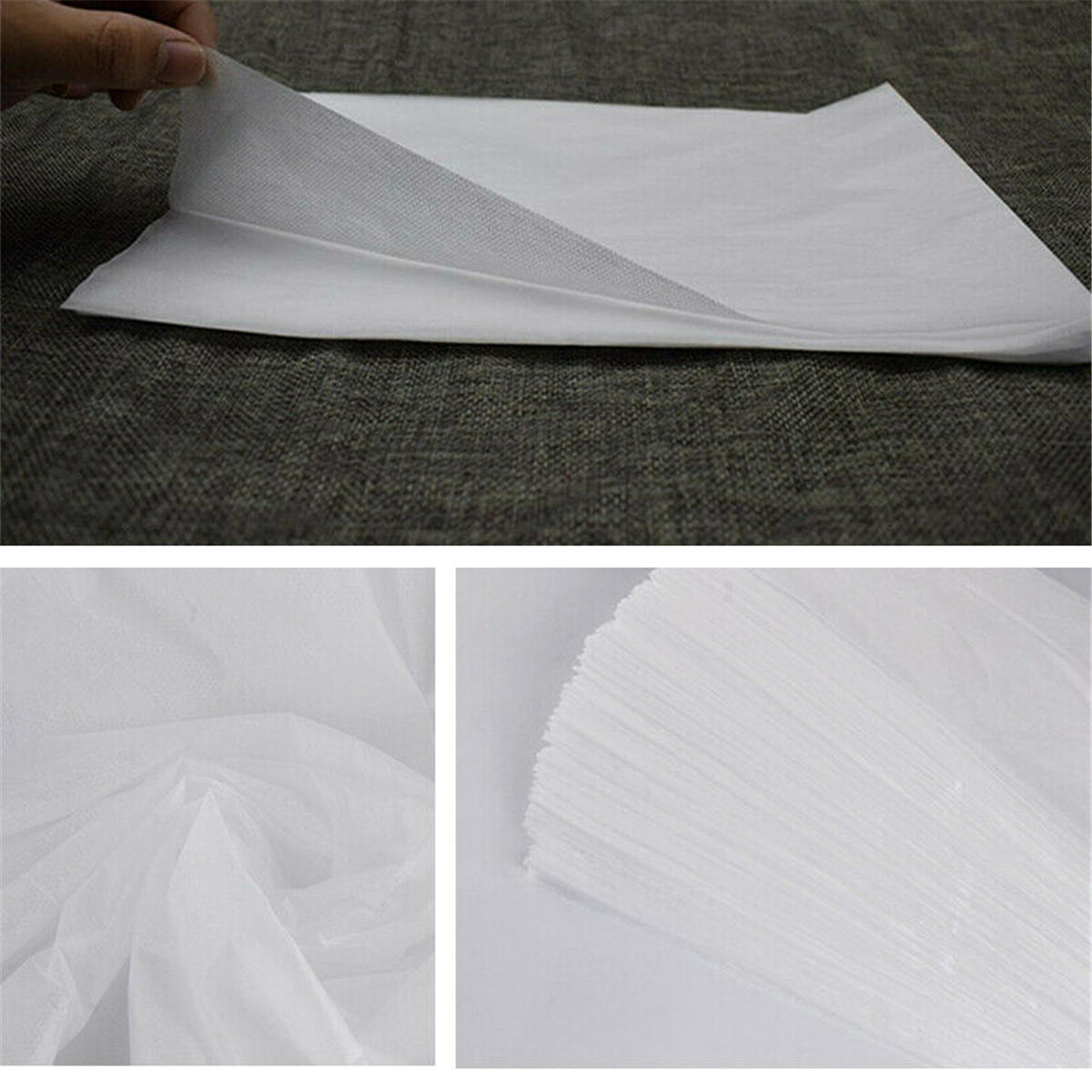 100Pcs 80x180cm Disposable Waterproof & Oilproof Bed Covers for Beauty Massage Table, Hospital, Travel