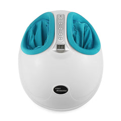 Electric Foot Massager with Remote Control - Kneading, Rolling, Vibration for Calf and Leg, 3 Adjustable Levels