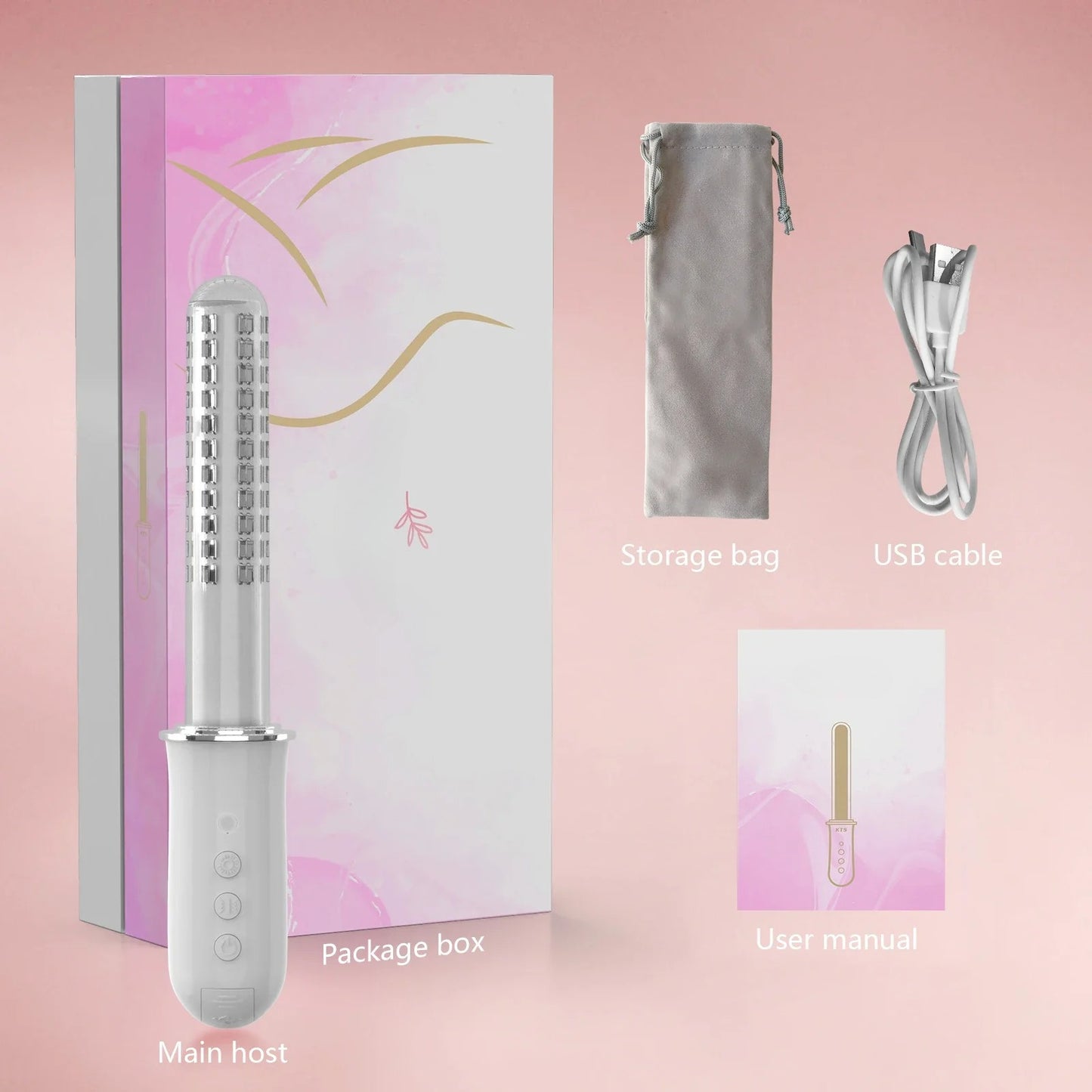 Wireless Vaginal Red Light Therapy Device, Blue Light Massager for Vaginal Tightening, Vaginitis Relief & Pelvic Care