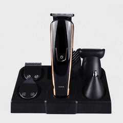 USB Rechargeable Multi-Function Electric Hair Trimmer for Nose, Beard, and Hair Cutting