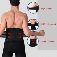 Adjustable Waist Support Belt - Sport Fitness Body Shaper & Cincher Shapewear