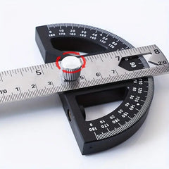 Protractor Angle Gauge: Essential Woodworking & Carpenter Measuring Tool
