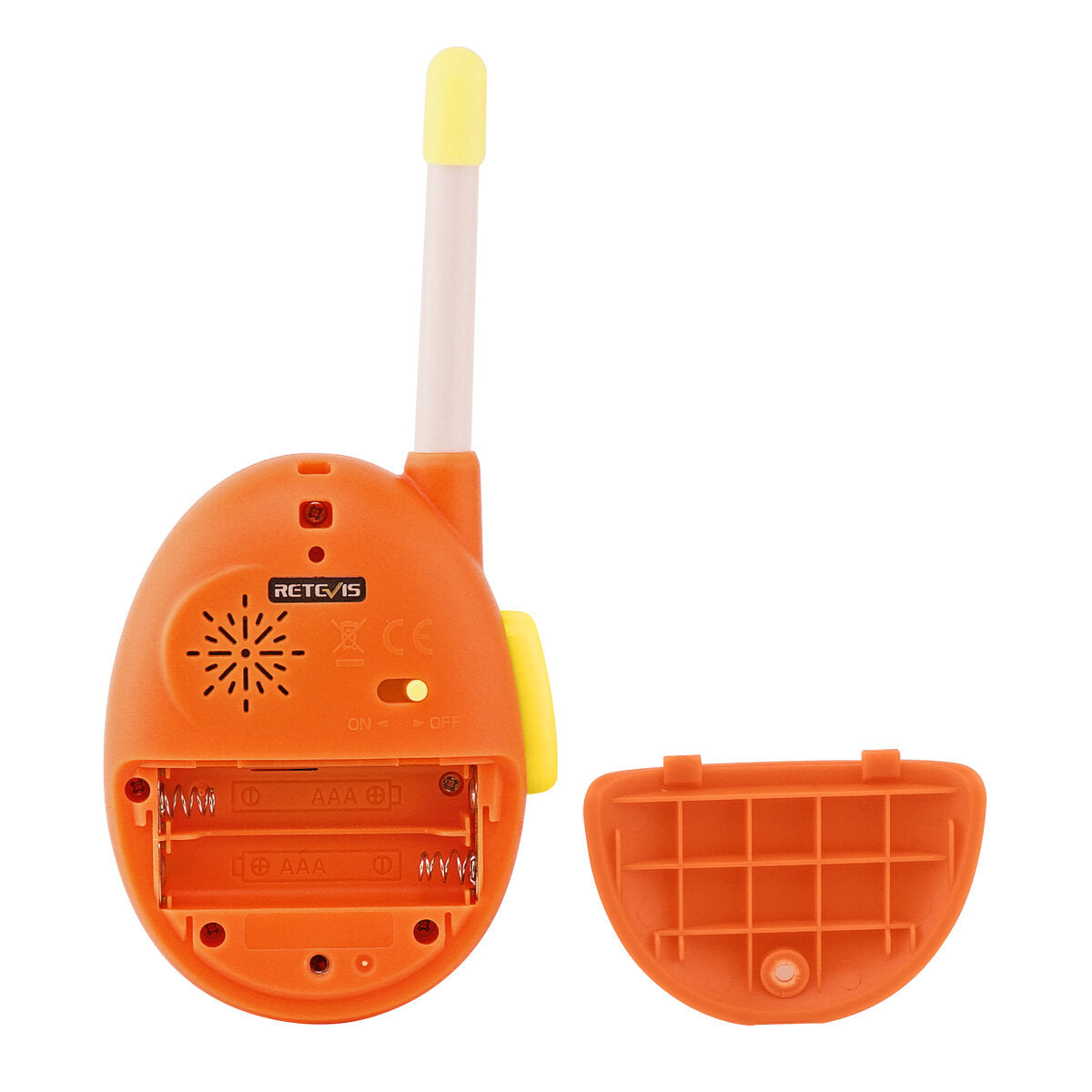 Kids Cartoon Walkie Talkie - 1 Pair, License-Free, 1 Channel, Smart Battery Powered