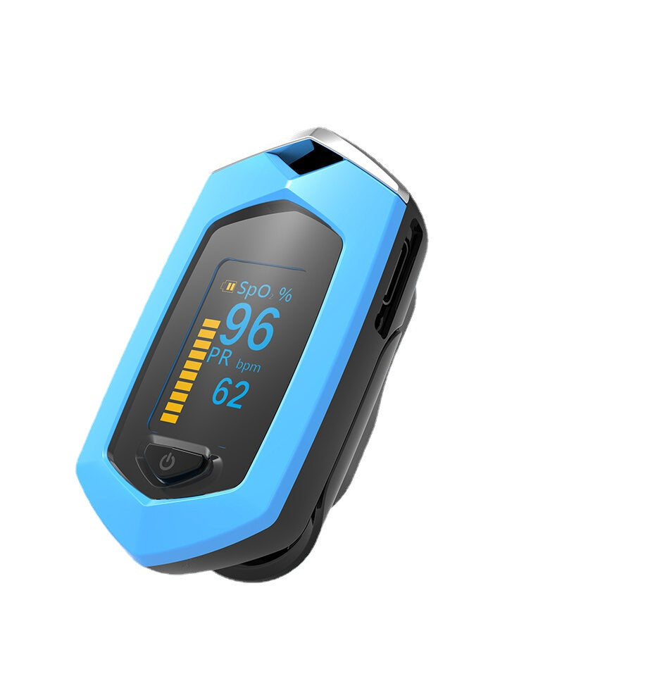 Rechargeable Finger Pulse Oximeter SpO2 PR OLED Heart Rate Monitor Pulsioximetro