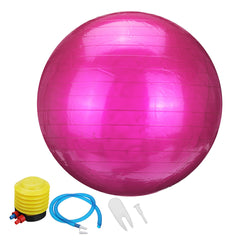 55CM Thickened PVC Yoga Ball - Explosion-Proof, Weight Loss, Home Gym Fitness Equipment