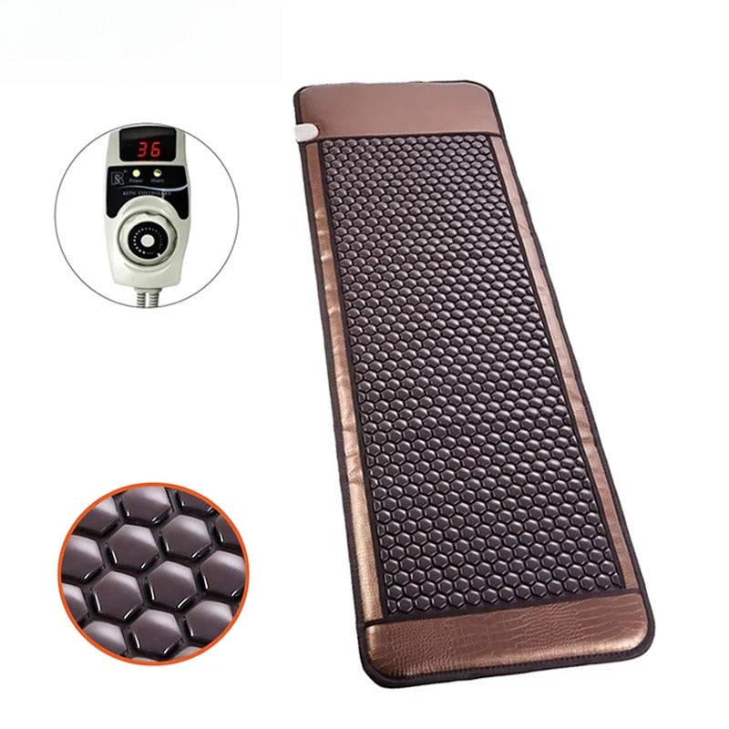 7healthwell™ Premium Tourmaline & Germanium Heating Mat - Far Infrared Wellness Mattress for Deep Relaxation (190x60cm)