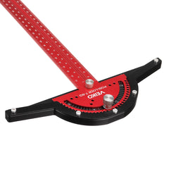 Aluminum Alloy 300mm T Square Ruler for Woodworking - Angle Measure Tool