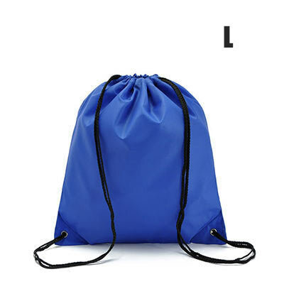 Durable Nylon Travel Drawstring Storage Bag - Sport Backpack Sack Bag