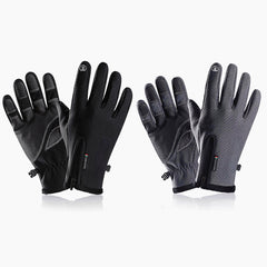 Winter-Handschuhe mit Touchscreen, warm, winddicht, rutschfest, Thermo-Handschuhe für Damen und Herren, ideal zum Reiten, Skifahren, Sport