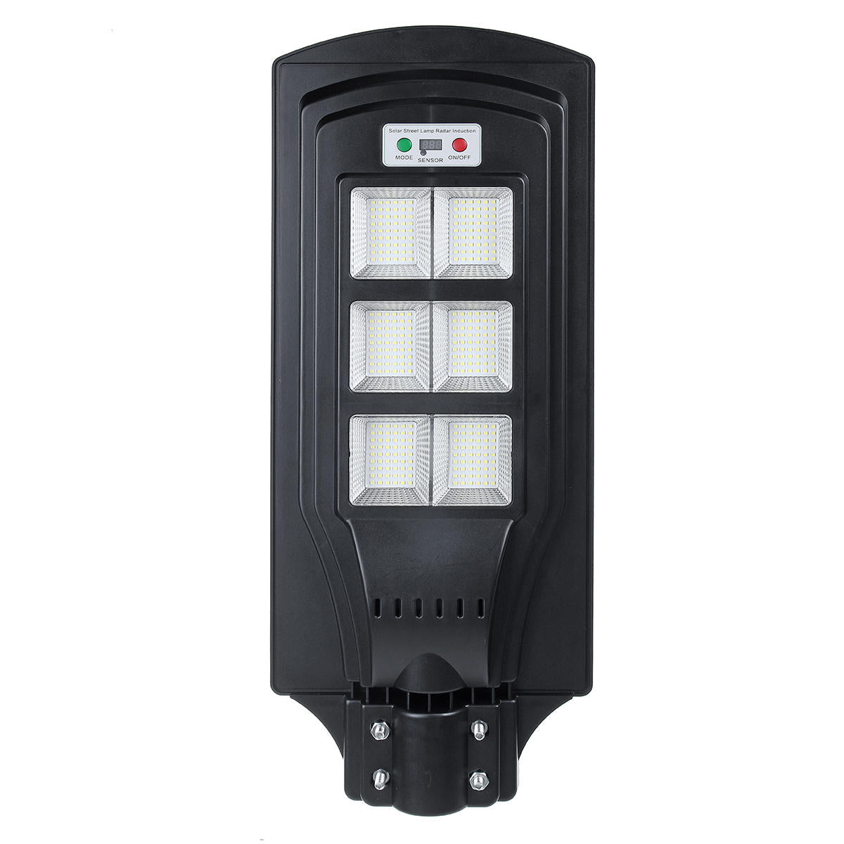 108/216/324 LED Solar Street Light with PIR Motion Sensor and Remote Control