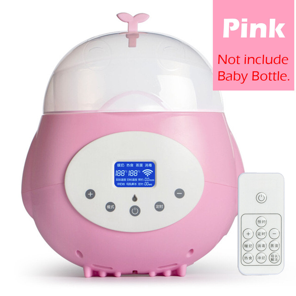 Automatic Baby Bottle Warmer & Sterilizer for Toddlers - Fast Milk Heating & Disinfection for 1-3 Year Olds