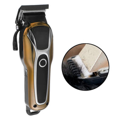 High Power LCD Display Electric Hair Clipper with Detachable Head and Cutting Comb