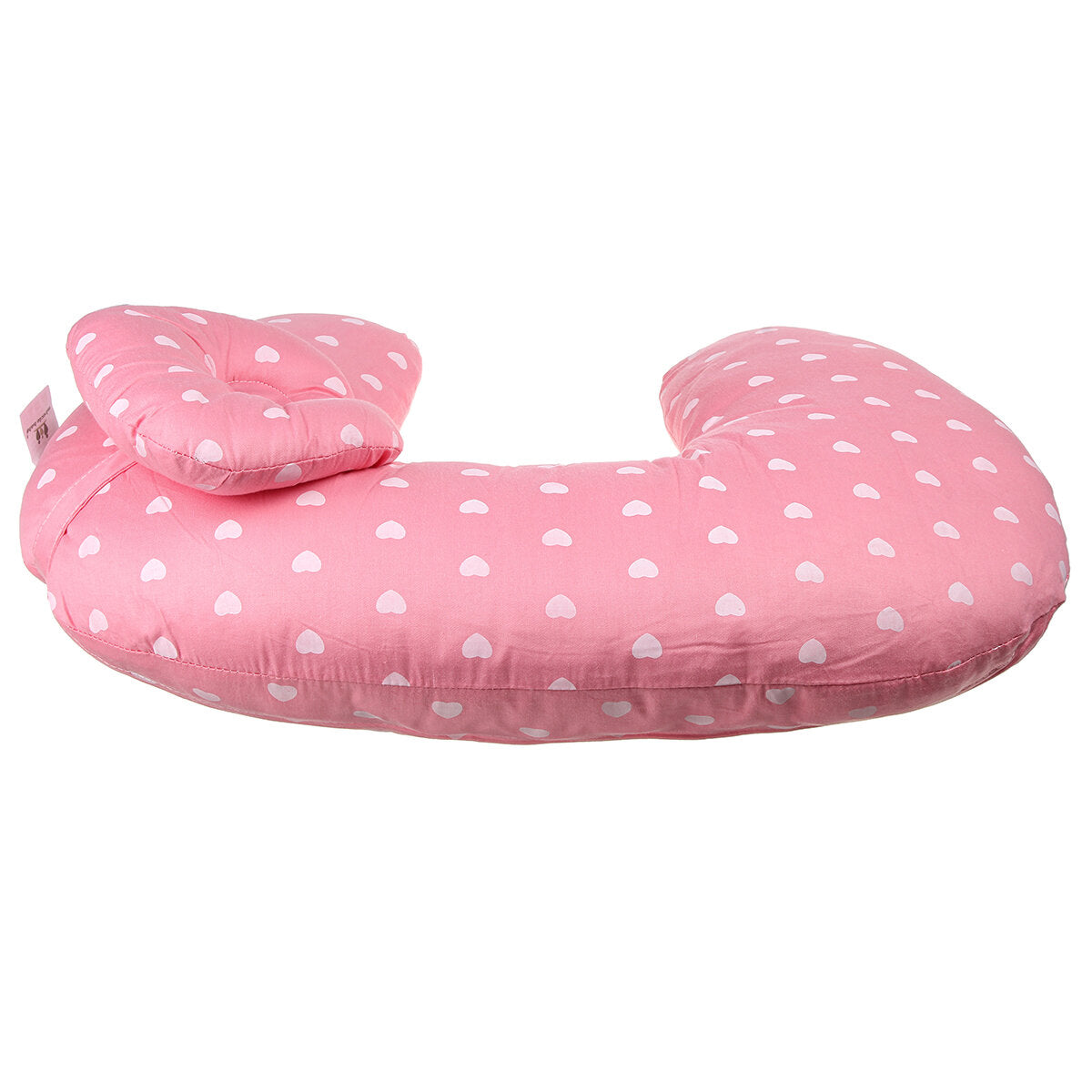 Newborn Baby Cot Pillow - Anti Flat Head, Neck Support, Anti Roll Cushion for Infants