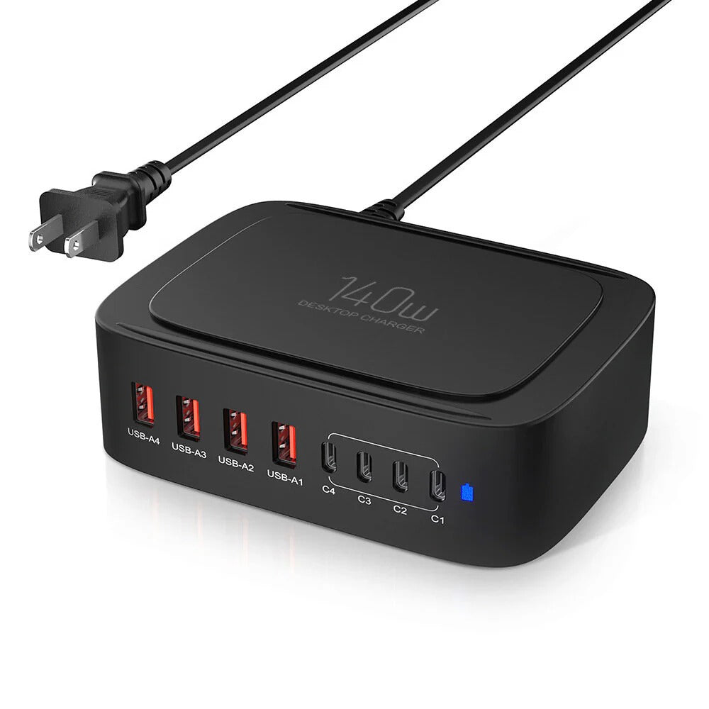 65W GaN 4-Port Schnellladegerät PPS PD3.0 QC3.0 für iPhone 14, Samsung, MacBook, iPad Pro