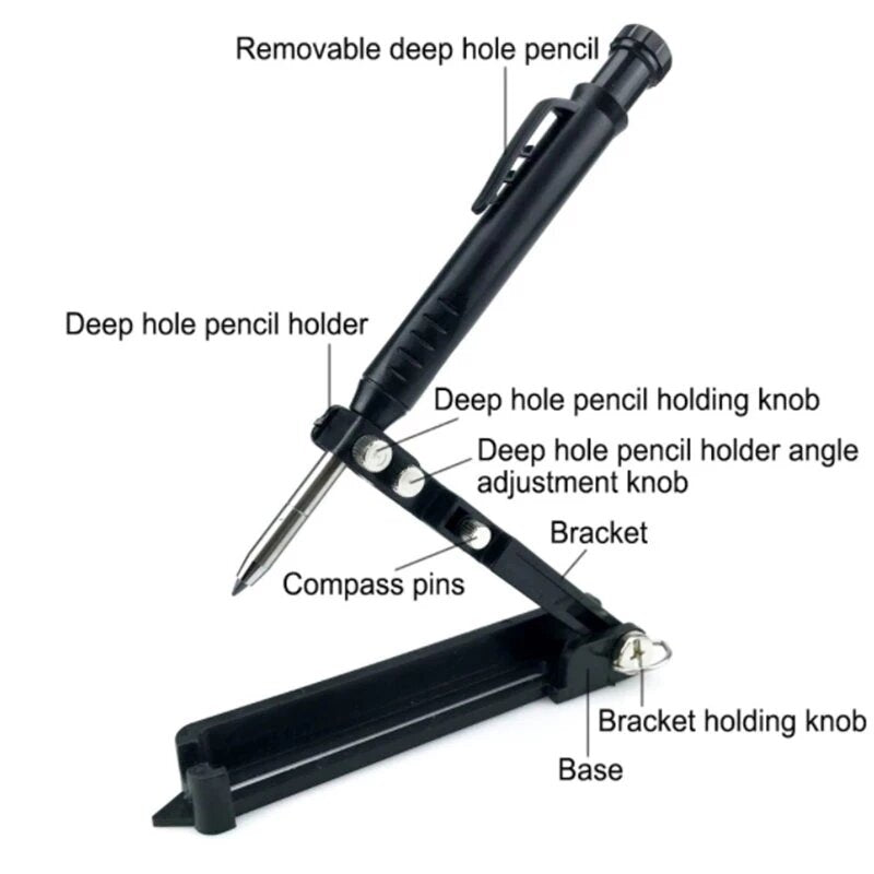 Adjustable Multi-Function Scribing Tool for DIY Woodworking - Contour Gauge