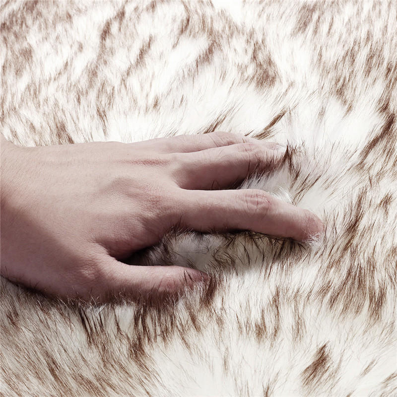 190x70CM Rectangle Sheepskin Rug - Artificial Wool, Soft for Chair, Sofa, Bedroom, Floor Carpet