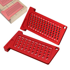 Precision T-Ruler for Woodworking - Metric/Inch Aluminum Scribe Tool