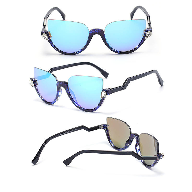 Unisex-Sonnenbrille mit Metallrahmen, UV400, 90 % sichtbares Licht, hochpräzise Brille