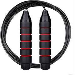 10ft Weighted Jump Rope for Boxing & Fitness - Ball Bearing Beaded Rope for Gym Exercise