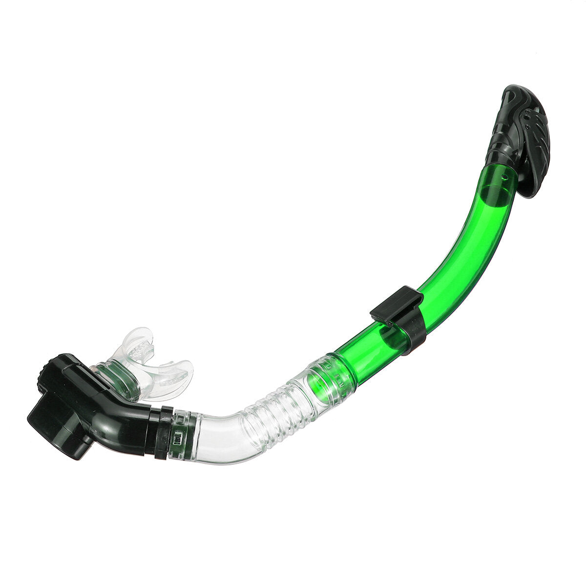 Silicone Full Dry Snorkel for Scuba Diving, Swimming, and Underwater Free Breathing