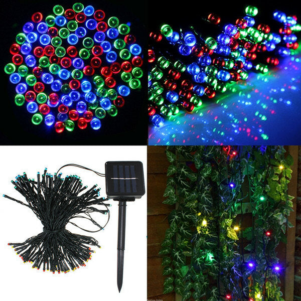 200 LED Solar Powered Fairy String Lights - Garden Party & Christmas Decor