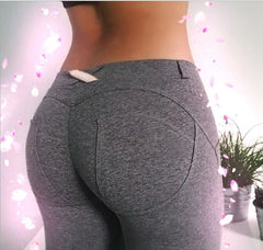 Women's Sports Yoga Leggings - Fitness, Sexy Push Up Tights for Gym & Running