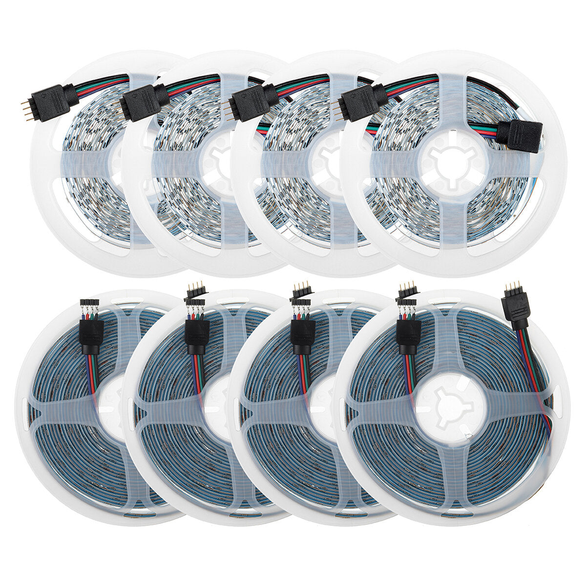 16FT-66FT LED Strip Lights Kit, Music Sync, WiFi App, 44-Key Remote Control for Room, 5m-20m Length