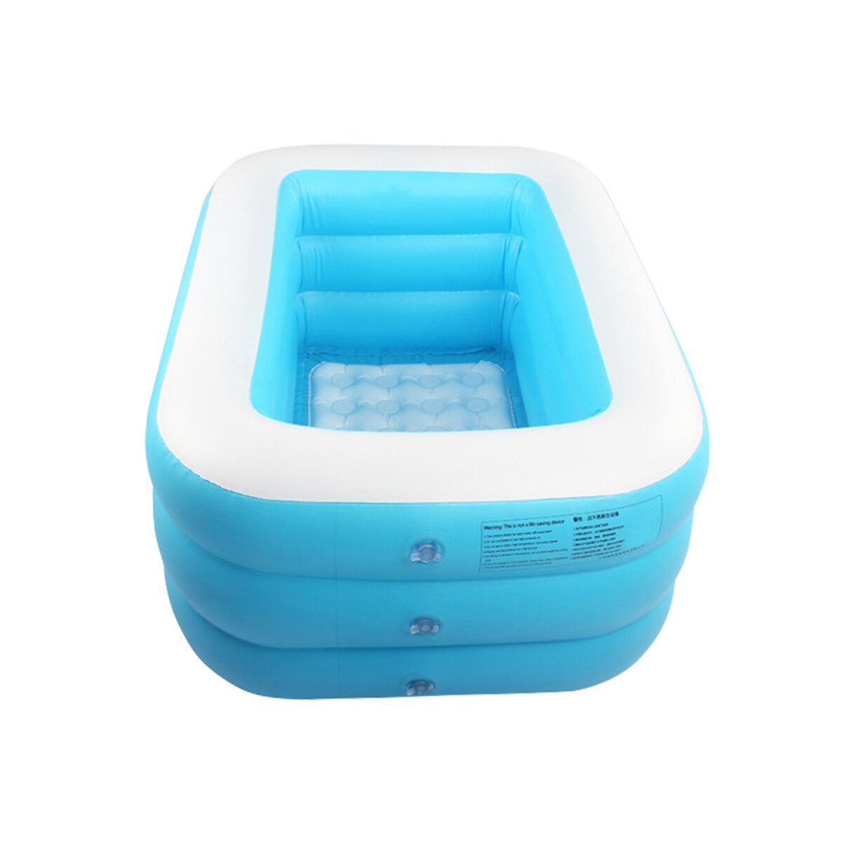 Inflatable Baby Bathtub with Pump - Portable, Collapsible, Thick Air Swimming Pool and Shower Basin