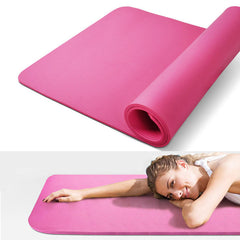 185x80cm Non-Slip Foam Yoga Mat - Foldable, Portable Fitness Exercise Pad