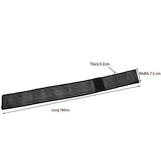 Extra Long Elastic Knee Wrap Compression Brace for Joint Pain Relief - Ideal for Sports & Plantar Fasciitis