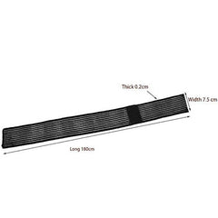Extra Long Elastic Knee Wrap Compression Brace for Joint Pain Relief - Ideal for Sports & Plantar Fasciitis
