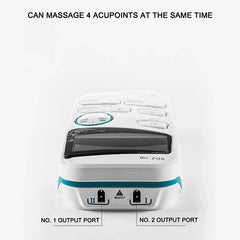 Dual Channel TENS Pulse Massager for Pain Relief & Muscle Recovery - Electronic Acupuncture Treatment