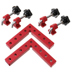 120mm & 160mm Woodworking Right Angle Clamp - Square Positioning Tool for Precise Assembly