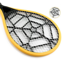 Electric Rechargeable Mosquito Swatter with LED Light - 3 Layer Mesh Hand Racket for Pests Control