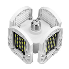 Ultra-Bright 40/60/80W Deformable LED Garage Ceiling Light, E26/E27, Motion Activated