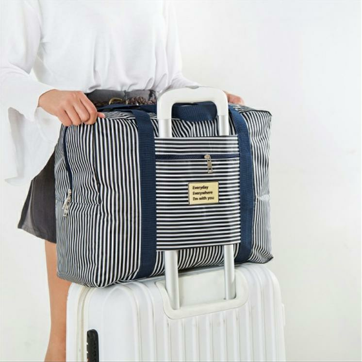 Portable Waterproof Travel Storage Bag - Large Capacity Folding Quilt Home Organizer