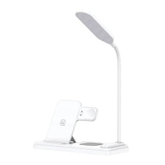 Fast Wireless Charger & Table Lamp for Qi-Enabled Phones, iPhone, Samsung, Xiaomi, AirPods, Smart Watches