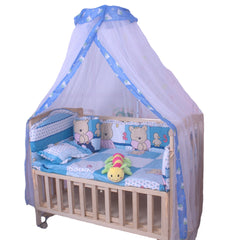 Baby Crib Mosquito Net - Toddler Bed Dome Canopy Mesh Curtain for Cots and Tents