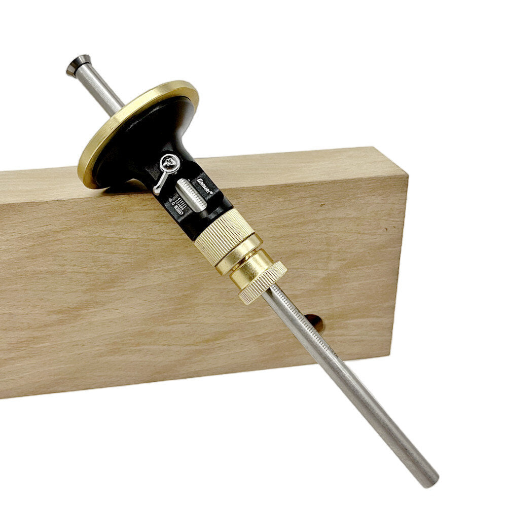Woodworking Wheel Marking Gauge Kit with 10 Cutters - Carpenter Scribe Tool