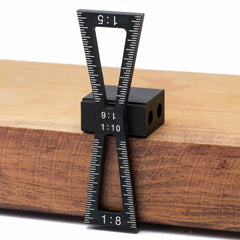 Aluminum Alloy Woodworking Marker - Precision Marking Ruler Gauge