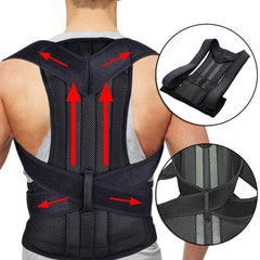 Adjustable Humpback Posture Corrector - Back Belt Support for Pain Relief and Shoulder Alignment