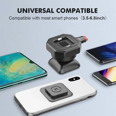 Universal Quick Release Car Phone Holder for 3.5-6.8" Smartphones - Secure and Adjustable Mount