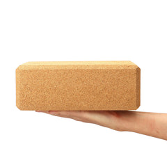 Wood Yoga Block for Exercise, Pilates, Gym, and Body Shaping - Fitness and Health Training Tool