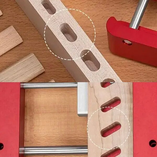 Precision Mortising Jig Versatile Loose Tenon Joinery with your Router Locator High Precision Efficient Drilling Robust Material