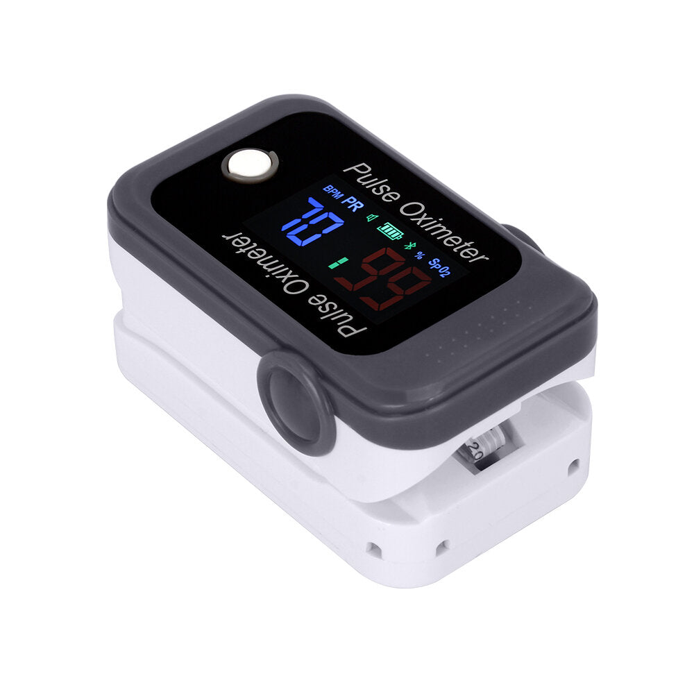 Accurate Bluetooth Fingertip Pulse Oximeter for Child & Adult with APP - PR & SpO2 Monitoring