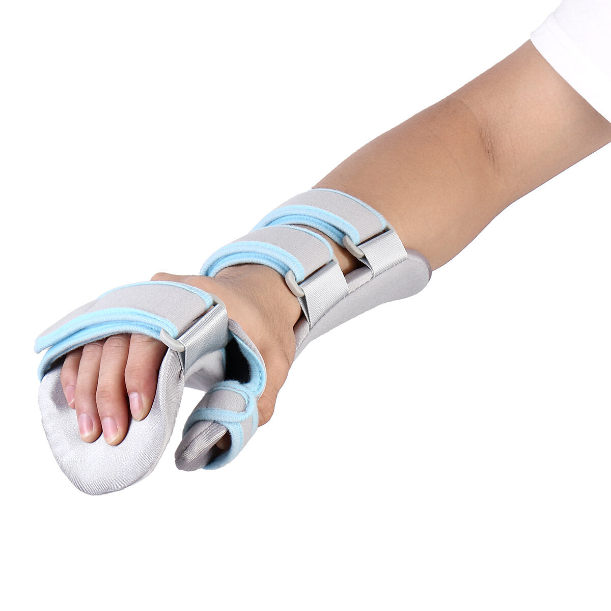 Carpal Tunnel Wrist Brace Support - Forearm Splint for Sprain with Strap and Bar