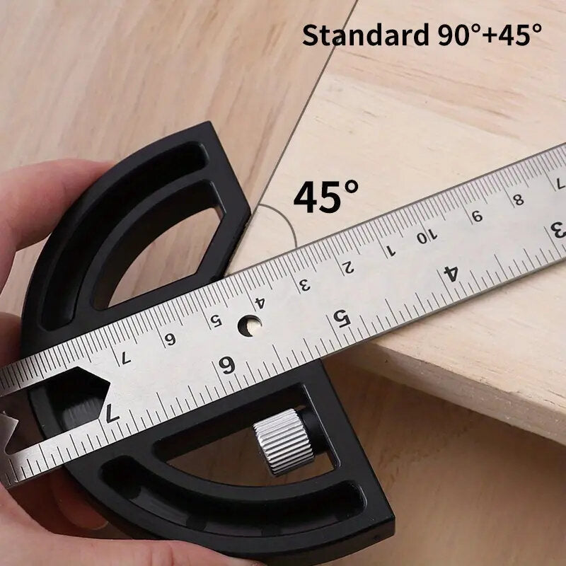 Protractor Angle Gauge: Essential Woodworking & Carpenter Measuring Tool