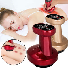 Portable Electric Vacuum Scraping Therapy Massager for Body GuaSha Detoxification