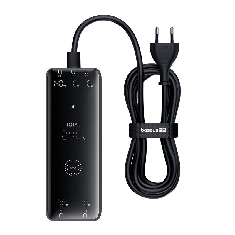 240 W GaN 5-Port USB PD-Ladegerät, Schnellladen für iPhone, Samsung, Huawei, Xiaomi